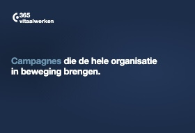 Vitaliteit die de hele organisatie bereikt. Nu 10% korting op vitaliteitscampagnes